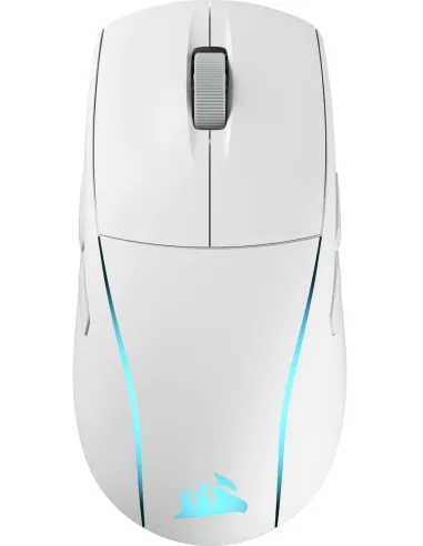 Corsair M75 RGB WIRELESS Ratón Gaming Inalámbrico 26000 DPI Blanco