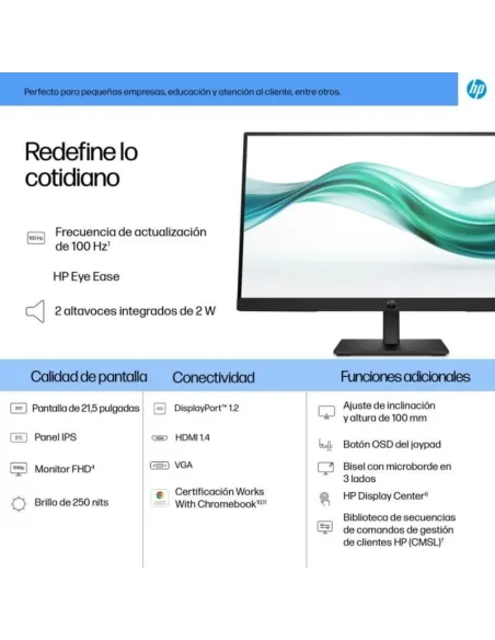 Monitor HP Series 3 Pro 322PH 21.5"