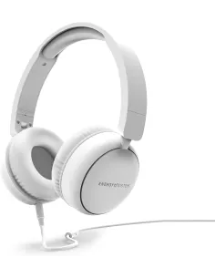 Energy Sistem FunVibe Blancos Auriculares de Diadema con Micrófono y Asistente de Voz-MAUAMI1334