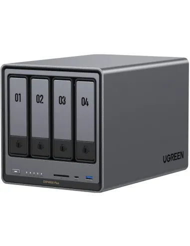 Ugreen NASync DXP4800 Plus Intel Pentium Gold 8505/8GB DDR5 112TB SATA NVMe Ethernet Escritorio