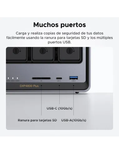 Servidor NAS Ugreen NASync DXP4800 Plus
