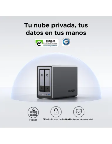 Servidor NAS Ugreen NASync DXP2800 2 bahías