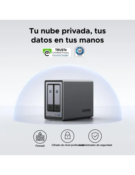 Servidor NAS Ugreen NASync DXP2800 2 bahías