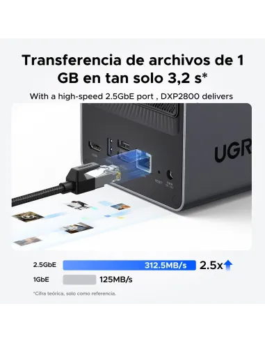 Servidor NAS Ugreen NASync DXP2800 2 bahías