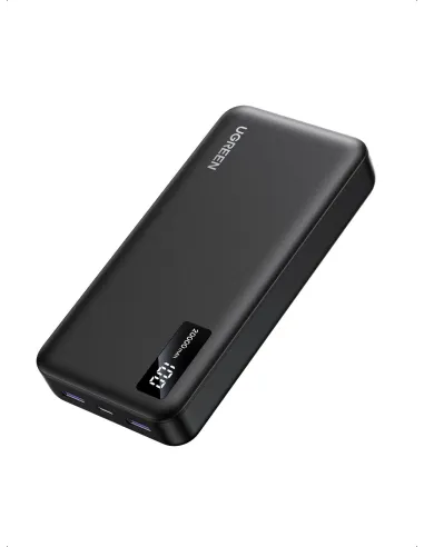 Ugreen 25683 Power Bank 20000 mAh Negro con Pantalla LED Compatible con iPhone 17 Pro, Galaxy S25 Ultra, Pixel 10