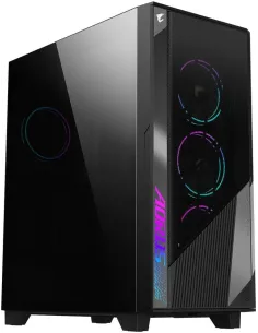 Gigabyte AORUS C500 Glass Negro Cristal Templado USB 3.2-1386170