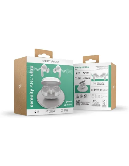 Auriculares Energy Sistem Serenity ANC Ultra Blancos