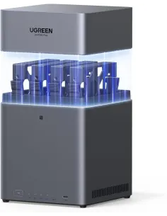 UGREEN NASync DH4300 Plus 8GB ARM 2,5GbE HDMI 4K seguridad NFC copia remota NAS de Escritorio 4 Bahías-1404763