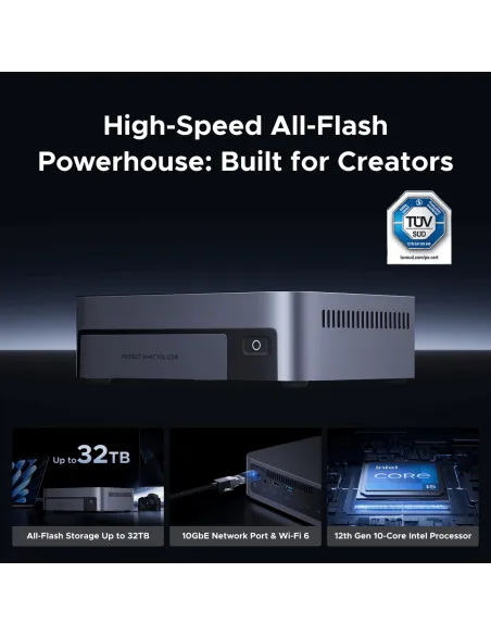 Servidor NAS Ugreen DXP480T Plus