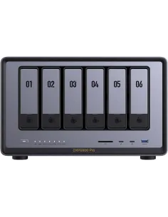 Ugreen NASync DXP6800 Pro Intel Core i5-1235U/8GB DDR5/128GB SSD 6 Bahías y 2 Ranuras 10 GbE-1404542