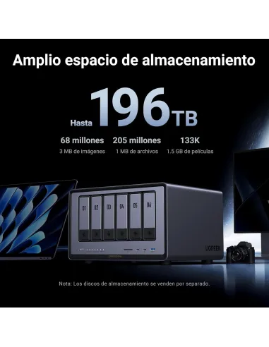 Servidor NAS Ugreen NASync DXP6800 Pro