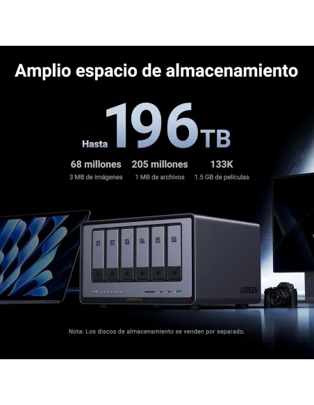 Servidor NAS Ugreen NASync DXP6800 Pro