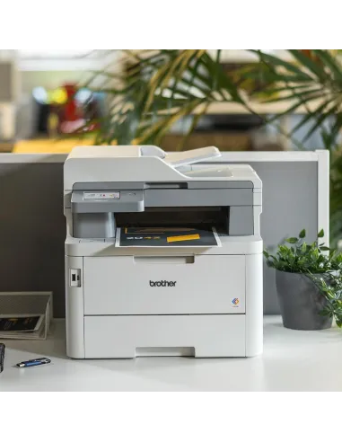 Brother MFCL8390CDW Impresora Láser Multifunción LED WiFi Blanca