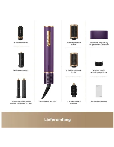 Kit de peluquería Dreame AirStyle Pro Purple