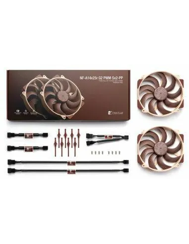 Pack de 2 Ventiladores PWM Noctua NF-A14X25R G2 PWM SX2-PP