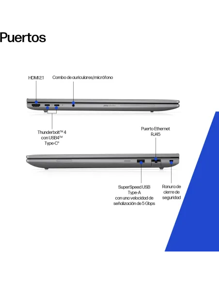 Portátil HP ZBook 8 G1i A3ZQ4ET