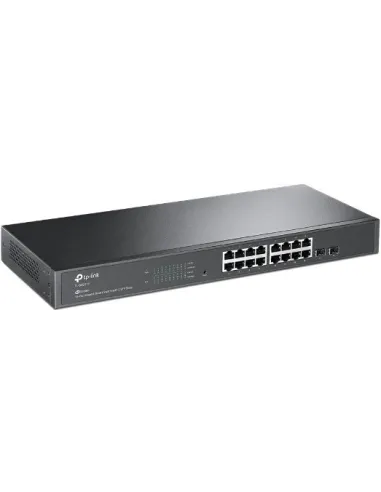 TP-Link TL-SG2218 Switch Gestionado L2+ 16 Puertos Gigabit PoE + 2 Puertos SFP