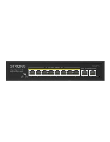 Switch Strong SW8010POE+ 8 puertos PoE