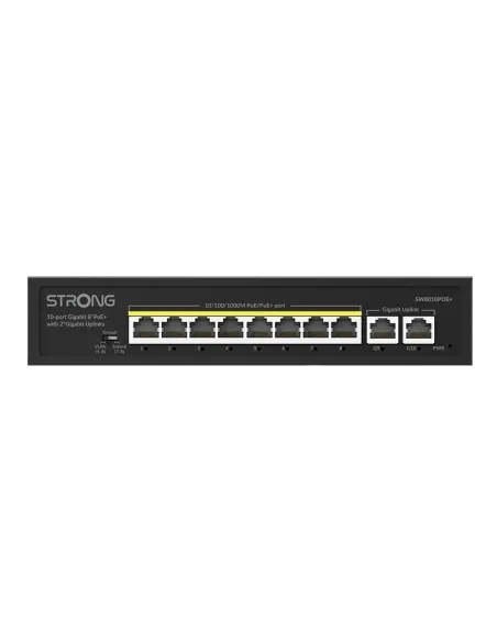 Switch Strong SW8010POE+ 8 puertos PoE