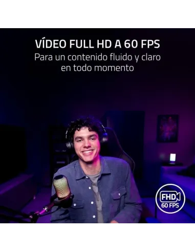 Webcam Razer Kiyo V2 X Negra