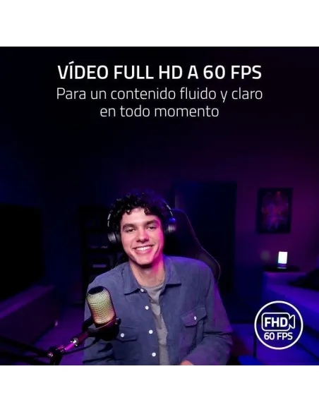 Webcam Razer Kiyo V2 X Negra