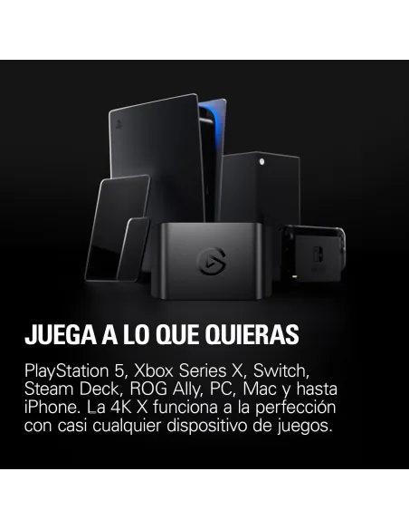 Capturadora en 4K 144Hz Elgato 4K X