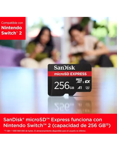 Memorias flash: SanDisk microSD Express 256 GB