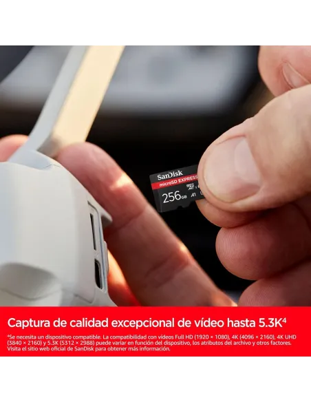 Memorias flash: SanDisk microSD Express 256 GB