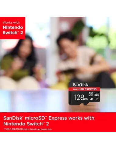 Memorias flash: SanDisk microSD Express 128 GB