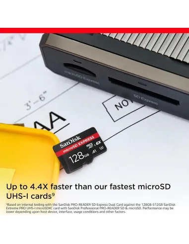 Memorias flash: SanDisk microSD Express 128 GB