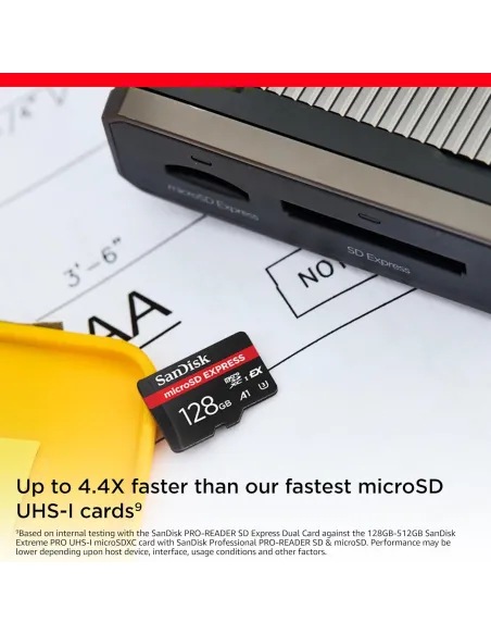 Memorias flash: SanDisk microSD Express 128 GB