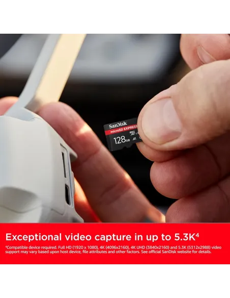 Memorias flash: SanDisk microSD Express 128 GB