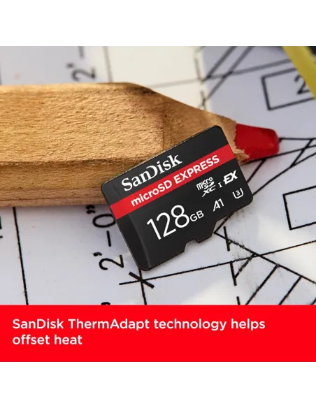 Memorias flash: SanDisk microSD Express 128 GB