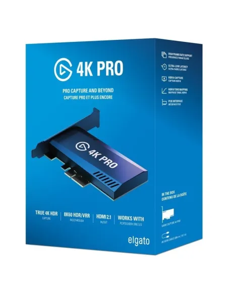 Capturadora Elgato Game Capture 4K Pro
