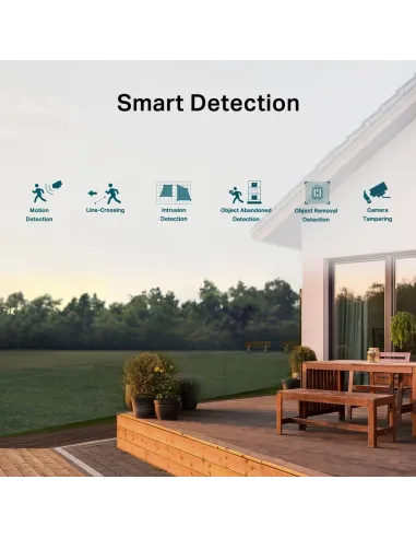 TP-Link VIGI C340 Full-Color Cámara de Videovigilancia de Exterior Tipo Bullet IP66 6mm 4MP Blanca