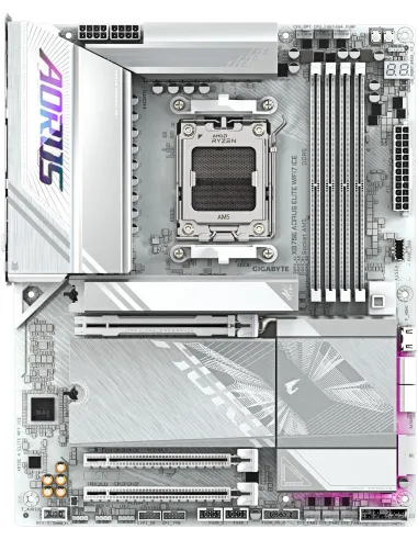Placa Base GigaByte X870 Aorus Elite WIFI7 Ice