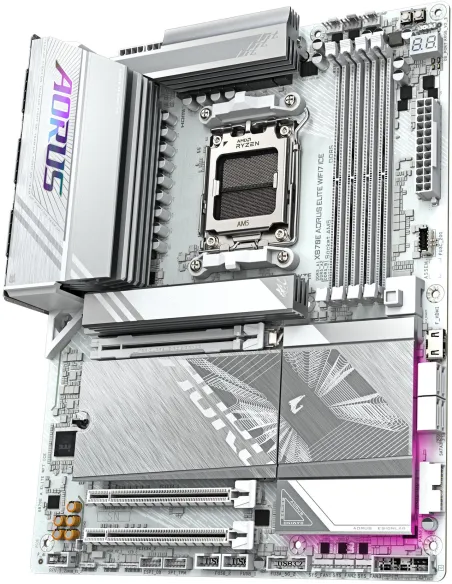 Placa Base GigaByte X870 Aorus Elite WIFI7 Ice