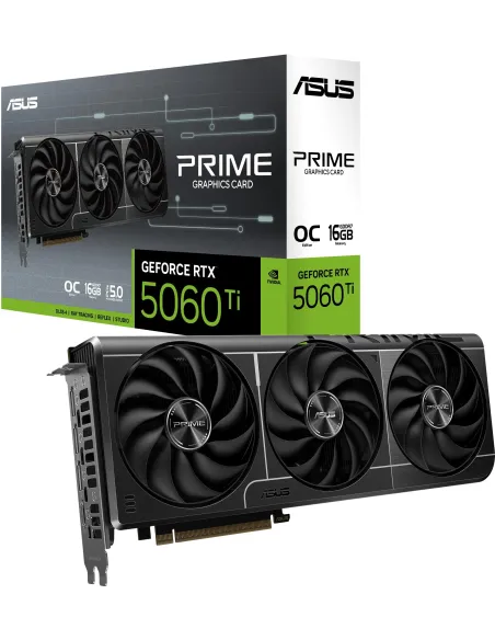 Asus GeForce RTX 5060 Ti Prime OC Edition 16GB GDDR7 Reflex 2 RTX AI DLSS4