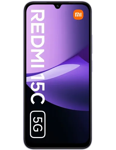 Móvil Xiaomi Redmi 15C 5G 4GB/256GB Violeta libre
