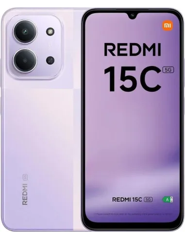 Móvil Xiaomi Redmi 15C 5G 4GB/256GB Violeta libre