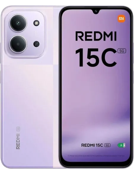 Móvil Xiaomi Redmi 15C 5G 4GB/256GB Violeta libre