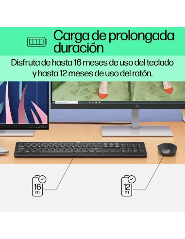 HP 230 Combo de Teclado y Ratón Inalámbricos