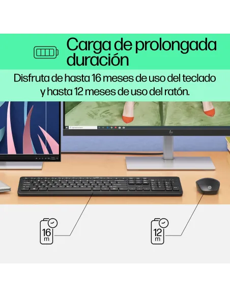 HP 230 Combo de Teclado y Ratón Inalámbricos