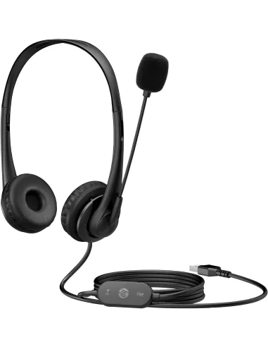 Auriculares y Cascos: HP Auriculares estéreo USB G2