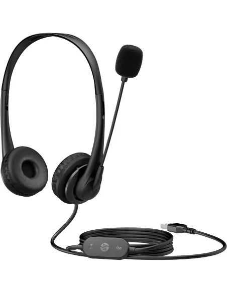 Auriculares y Cascos: HP Auriculares estéreo USB G2
