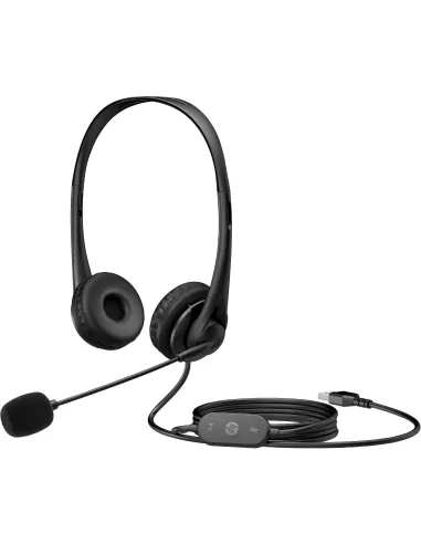 Auriculares y Cascos: HP Auriculares estéreo USB G2