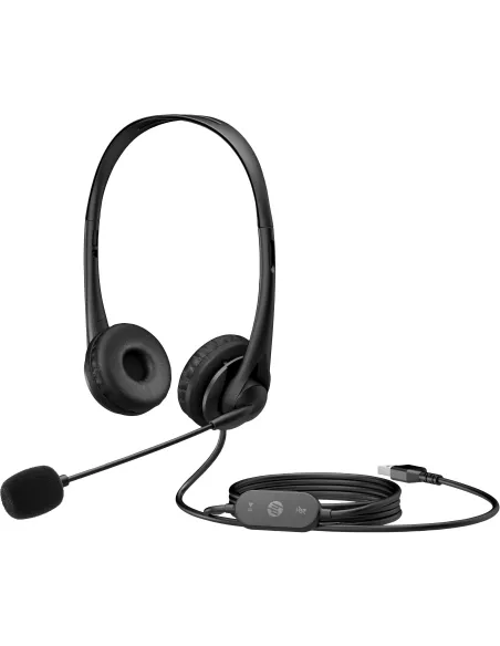 Auriculares y Cascos: HP Auriculares estéreo USB G2