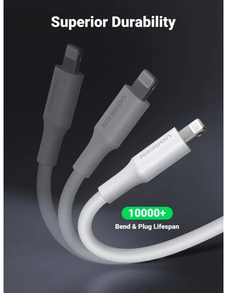 Cable USB 2.0 a Lightning Ugreen 20728
