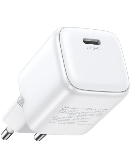 Cargador Mini Gan 30W Ugreen Nexode Blanco