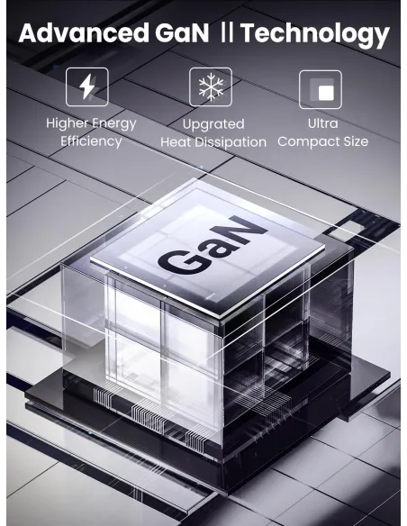 Cargador Mini Gan 30W Ugreen Nexode Blanco